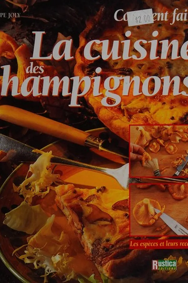 Capa de La cuisine des champignons