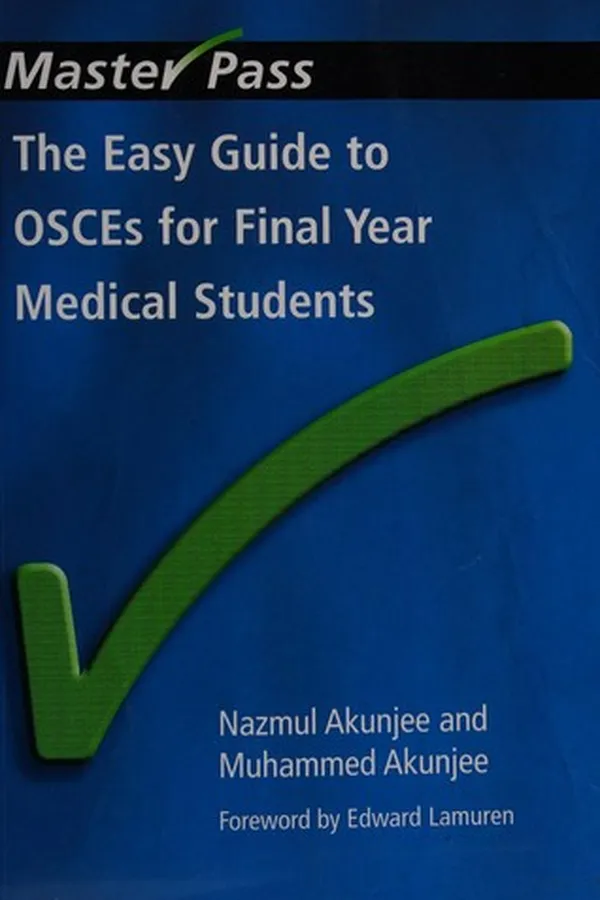 Capa de Easy Guide to OSCEs for Final Year Medical Students