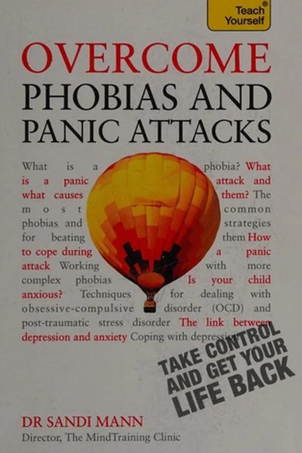 Capa de Overcome phobias and panic attacks