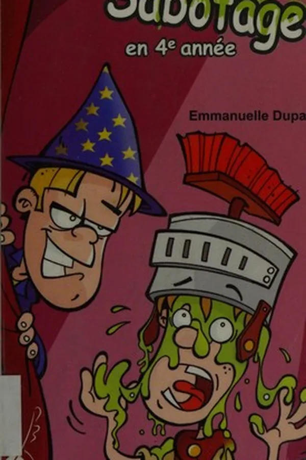 Cover of Sabotage en 4e année