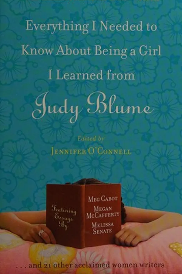 Capa de Everything I needed to know about being a girl I learned from Judy Blume