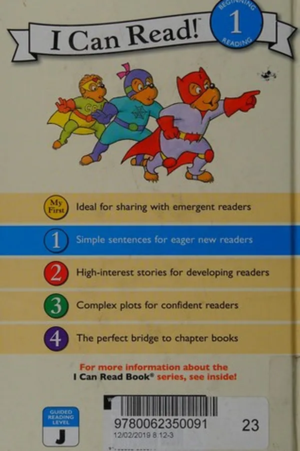 Capa de The Berenstain Bears are superbears!