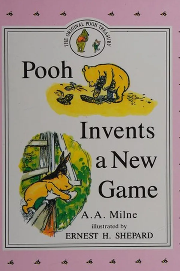 Capa de Pooh Invents a New Game and Eeyore Joins In