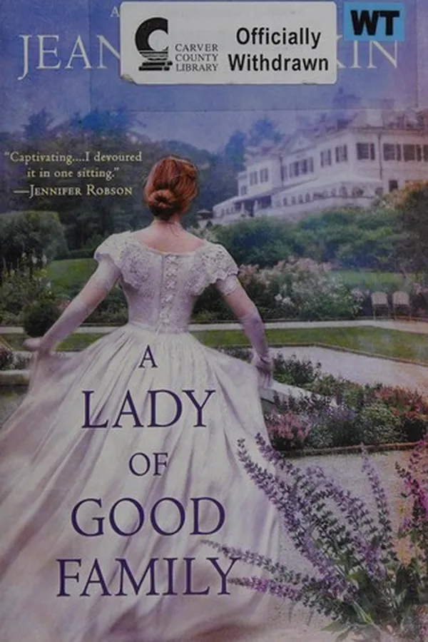 Capa de A lady of good family