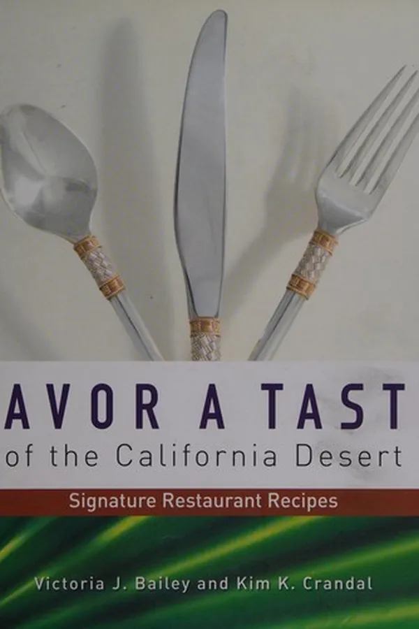 Capa de Savor a taste of the California desert