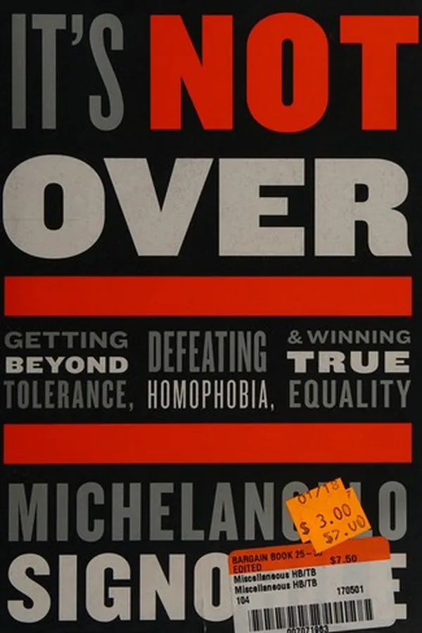 Capa de It's not over
