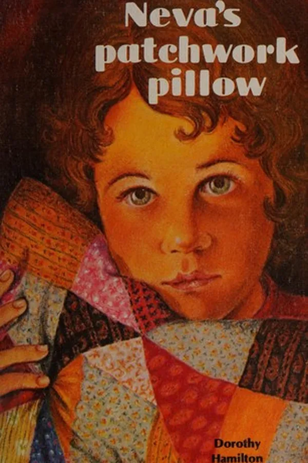 Cover of Neva's patchwork pillow
