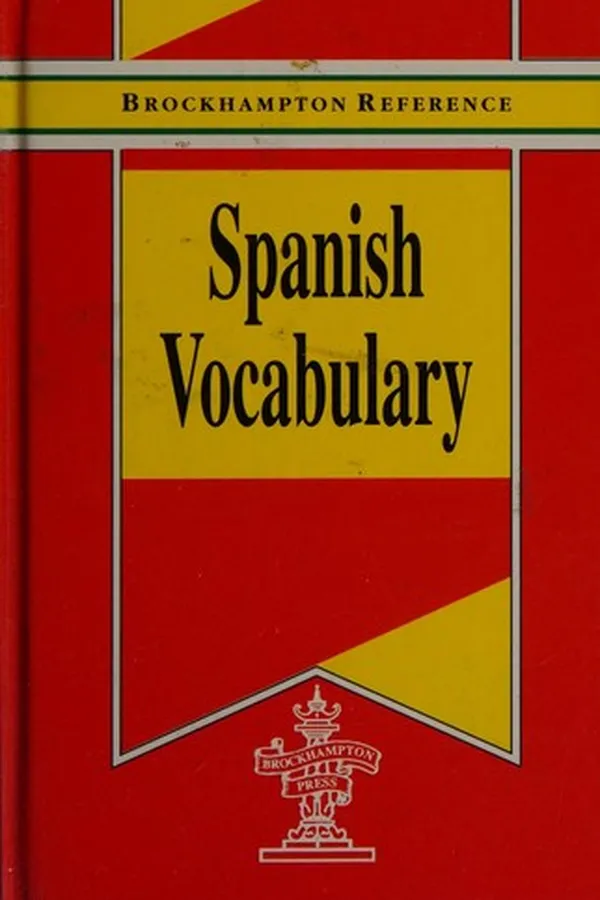 Capa de Spanish vocabulary