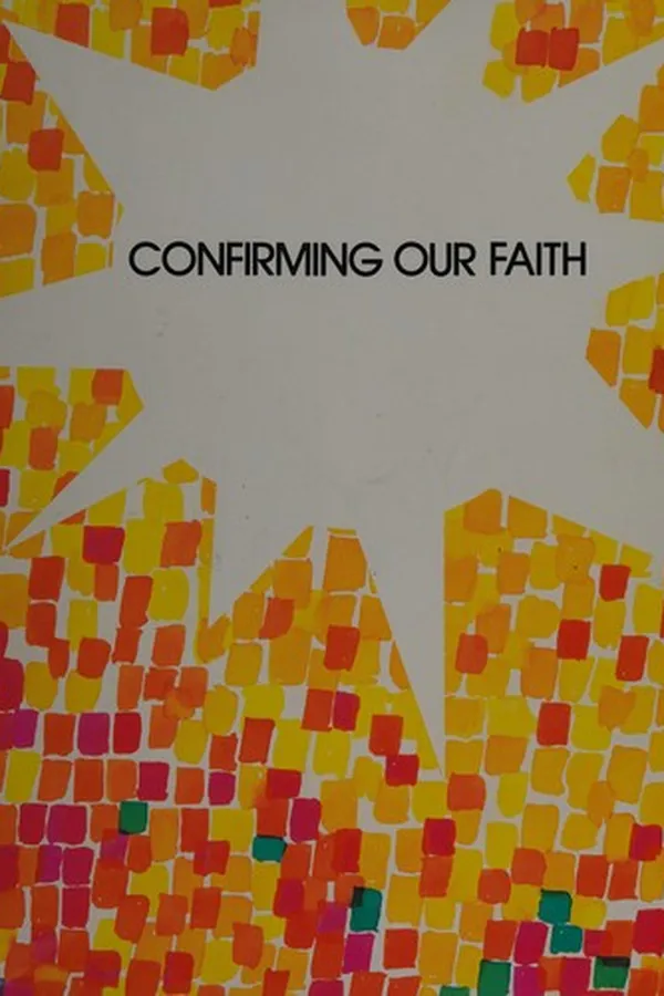 Capa de Confirming our faith