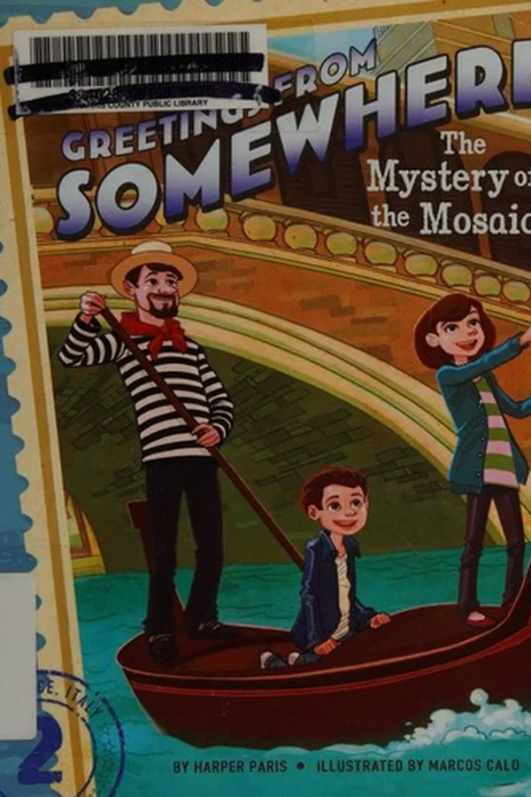 Capa de The mystery of the mosaic