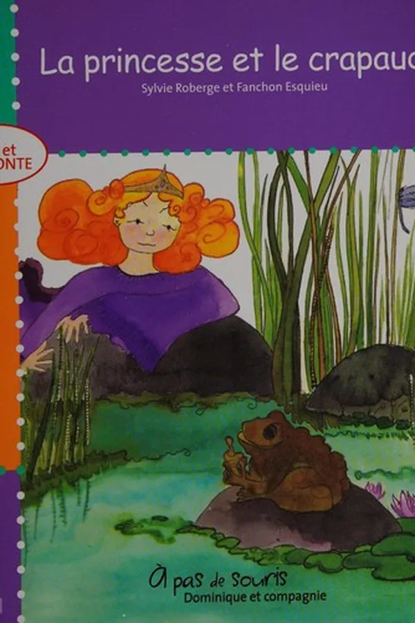 Capa de La princesse et le crapaud