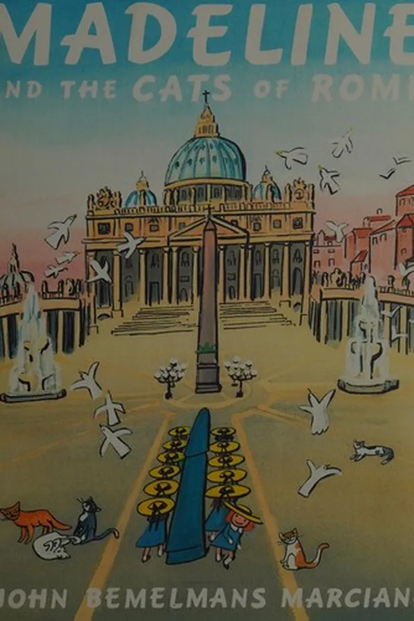 Capa de Madeline and the cats of Rome