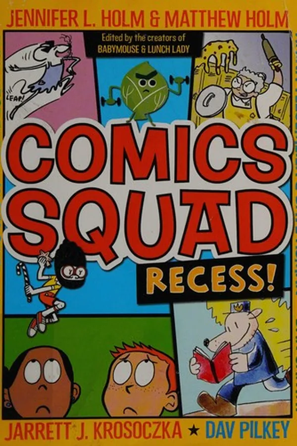 Capa de Comics Squad. Recess