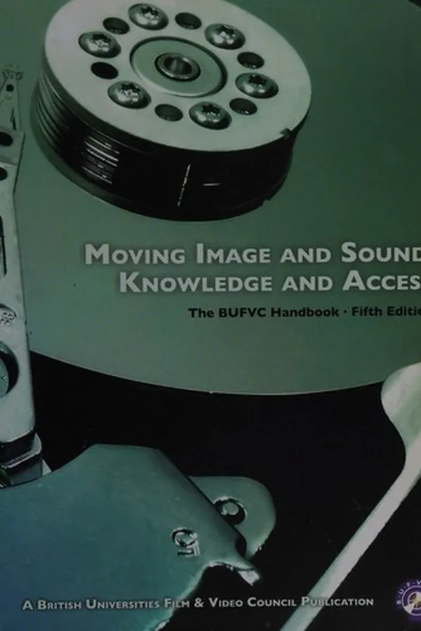 Capa de Moving image and sound, knowledge and access