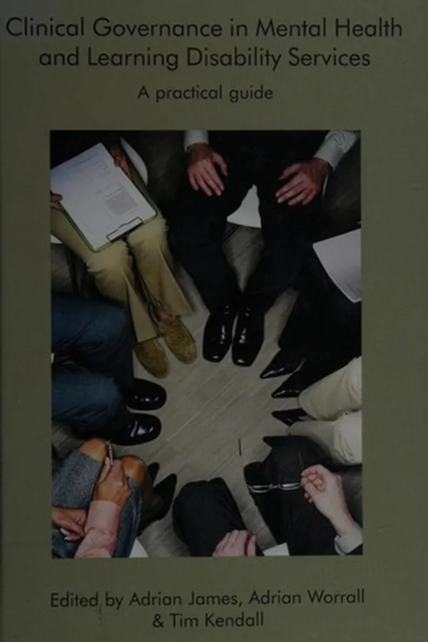 Capa de Clinical governance in mental health and learning disability services