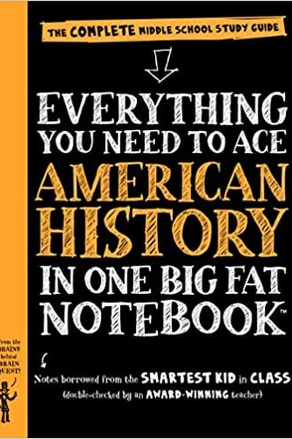 Capa de Everything you need to ace American history in one big fat notebook