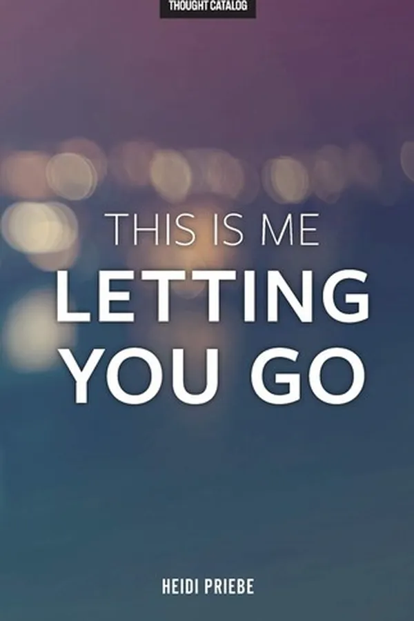 Capa de This is me letting you go