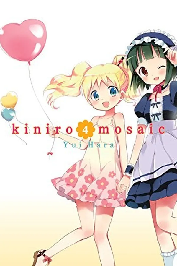 Capa de Kiniro Mosaic, Vol. 4