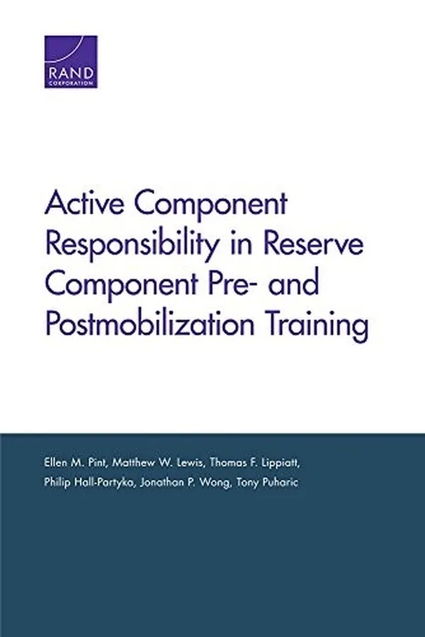 Capa de Active Component Responsibility in Reserve Component Pre- and Postmobilization Training