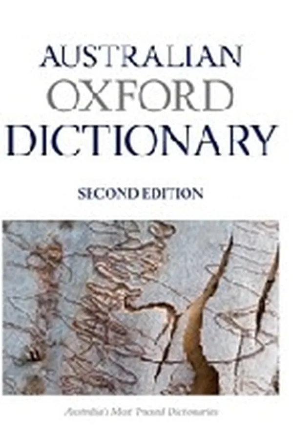 Capa de Australian Oxford Dictionary