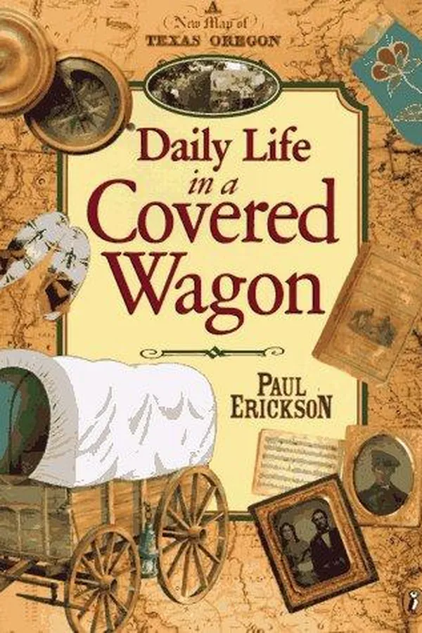 Capa de Daily Life in a Covered Wagon