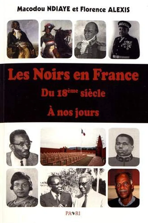 Capa de Les Noirs en France du 18ème siècle à nos jours