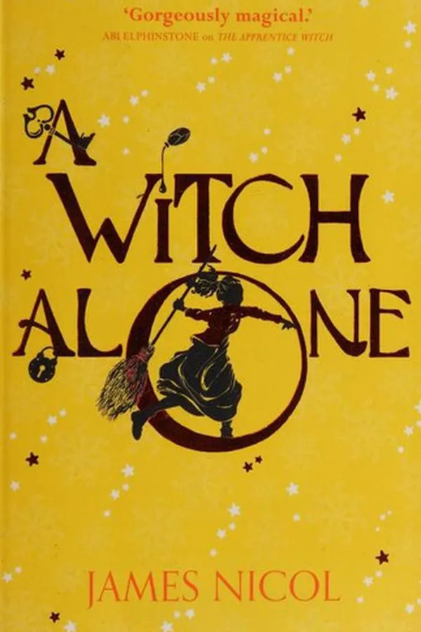 Capa de A witch alone