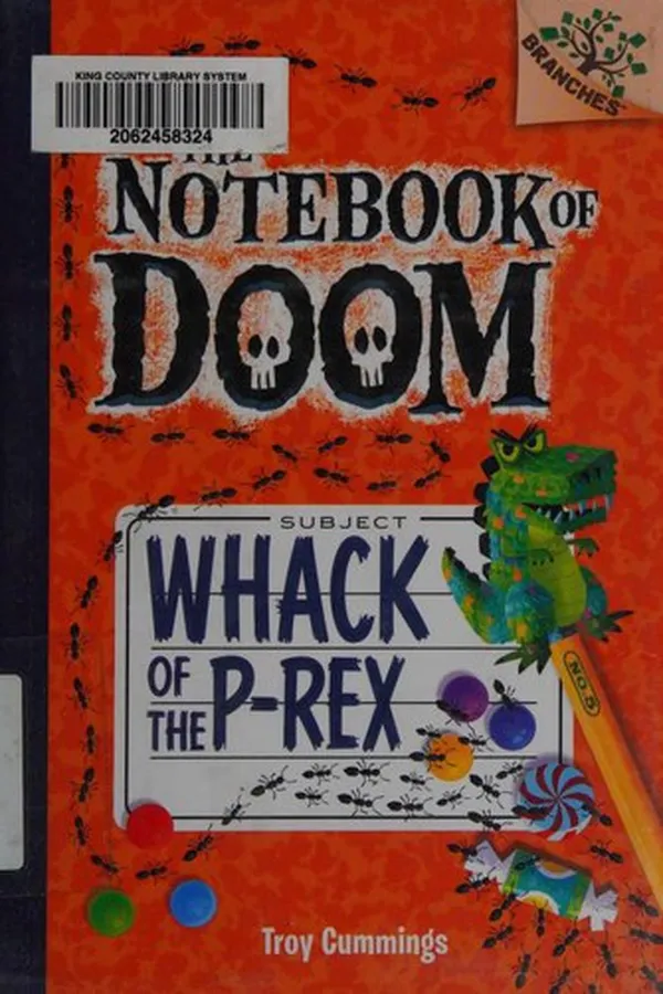 Capa de Whack of the P-Rex: #5 (Notebook of Doom)