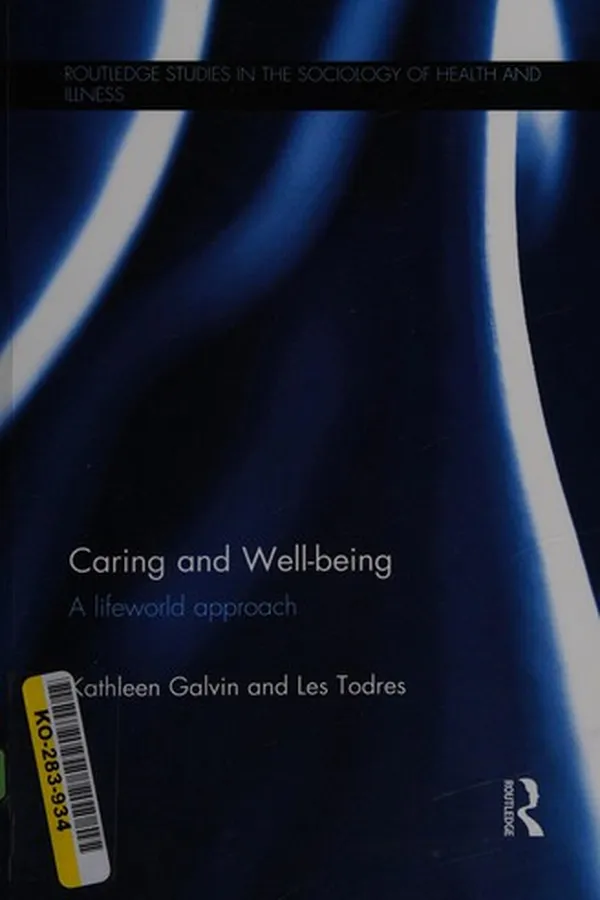 Cover of Caring and well-being