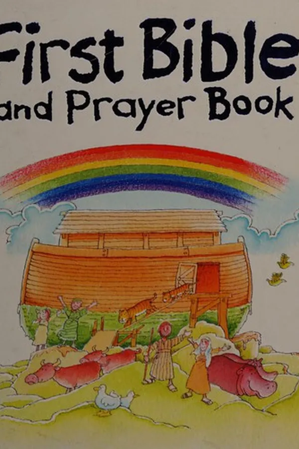 Capa de First Bible and prayer book