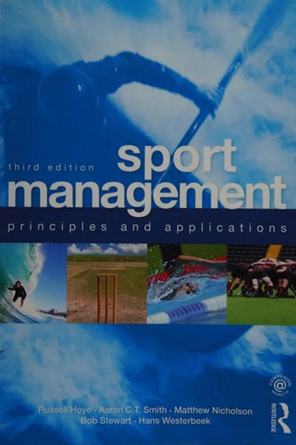 Capa de Sport management