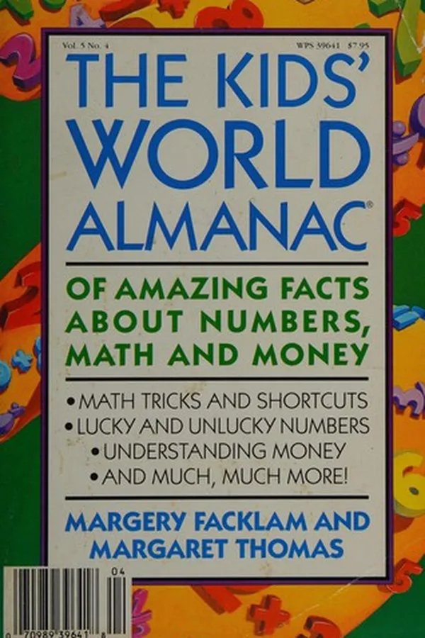 Capa de The kids' world almanac of amazing facts about numbers, math, and money