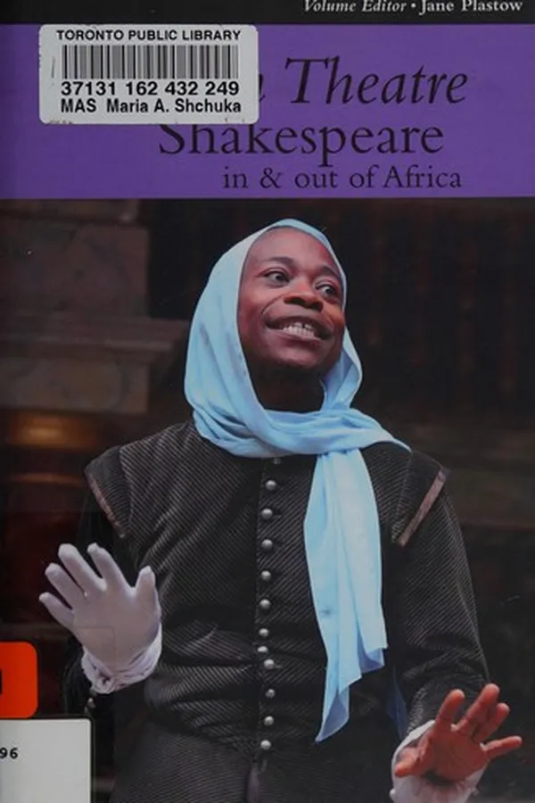 Capa de Shakespeare in and Out of Africa