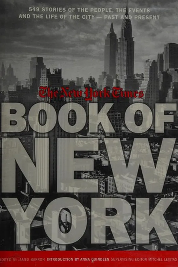 Capa de New York Times Book of New York
