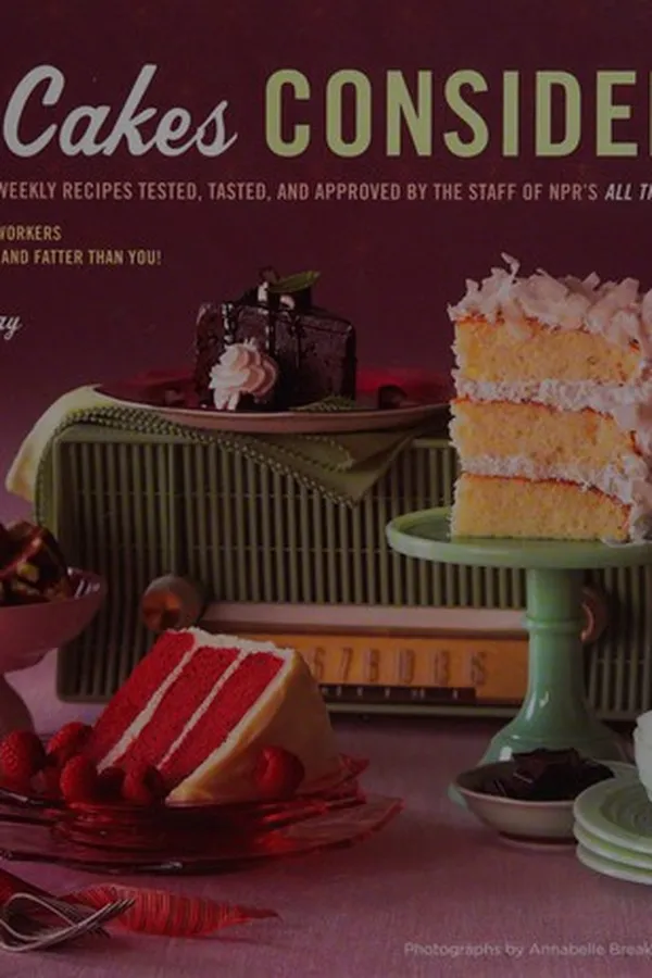 Capa de All cakes considered