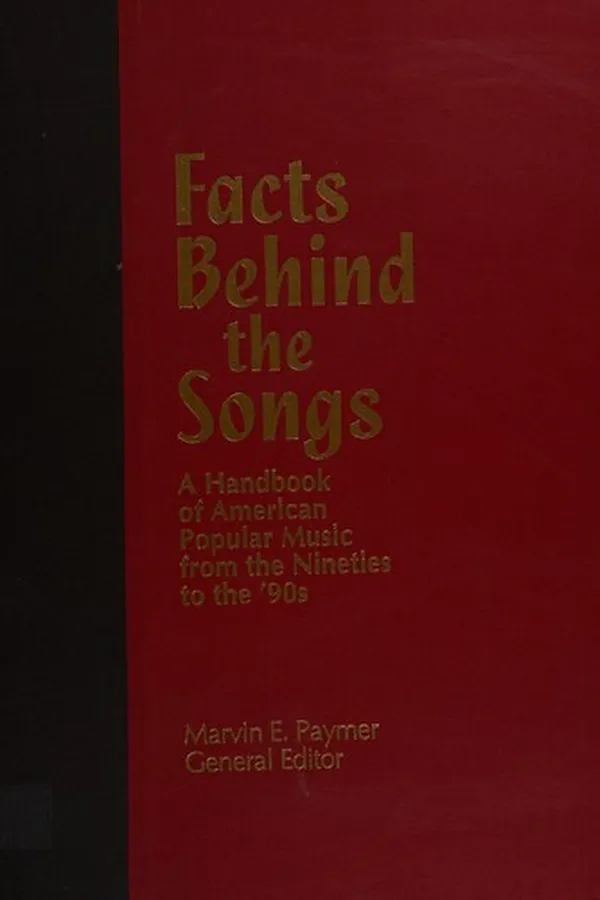 Capa de Facts behind the songs