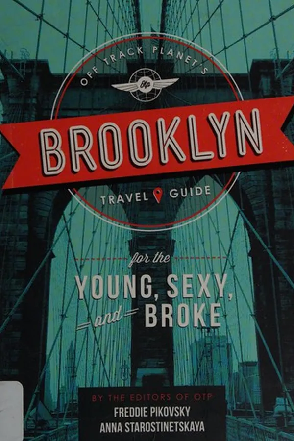 Capa de Off track planet's Brooklyn travel guide for the young, sexy, and broke