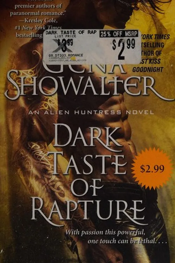 Capa de Dark taste of rapture