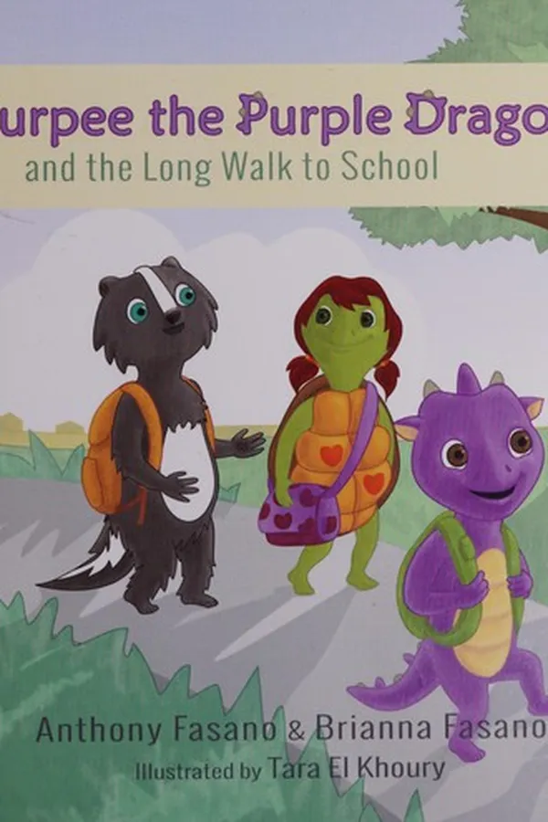 Capa de Purpee the purple dragon