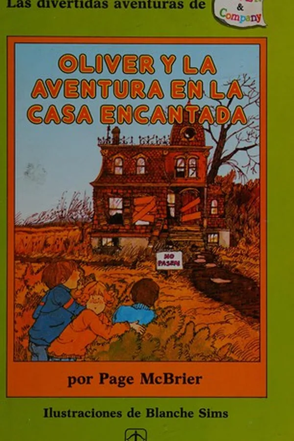 Capa de Oliver y la aventura en la casa encantada