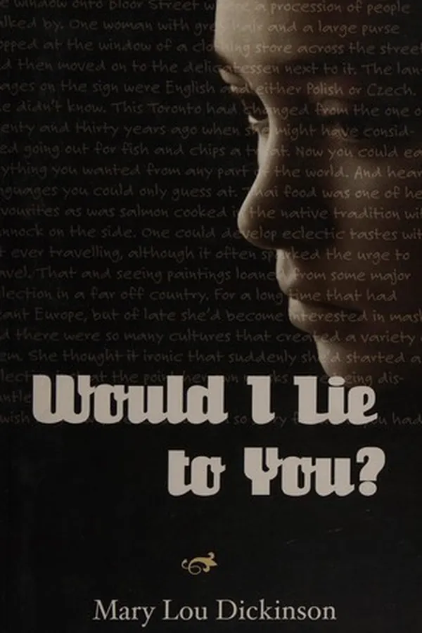 Capa de Would I lie to you?