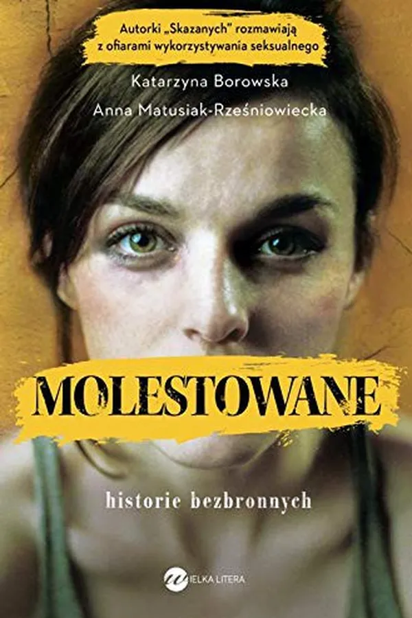 Capa de Molestowane. Historie bezbronnych