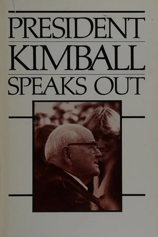 Capa de President Kimball speaks out