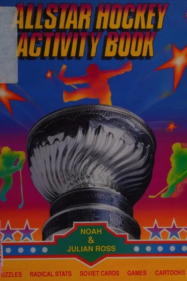 Capa de Allstar hockey activity book