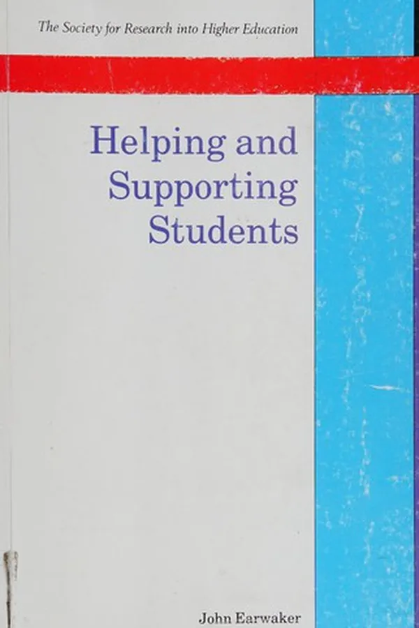 Capa de Helping & Supporting Students (The Society for Research Into Higher Education)