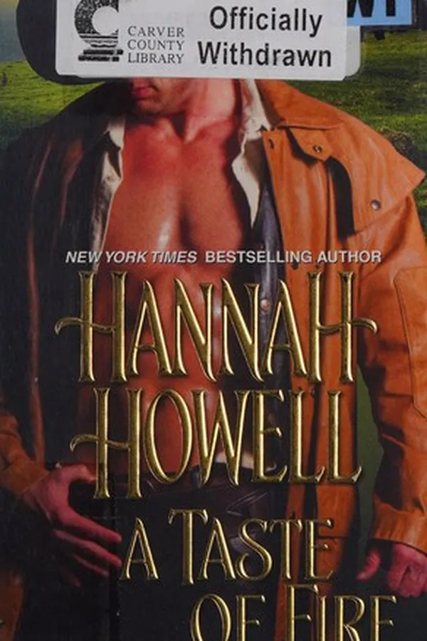 Capa de A taste of fire