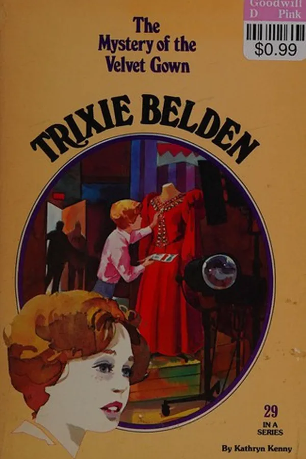 Capa de The Mystery of the Velvet Gown