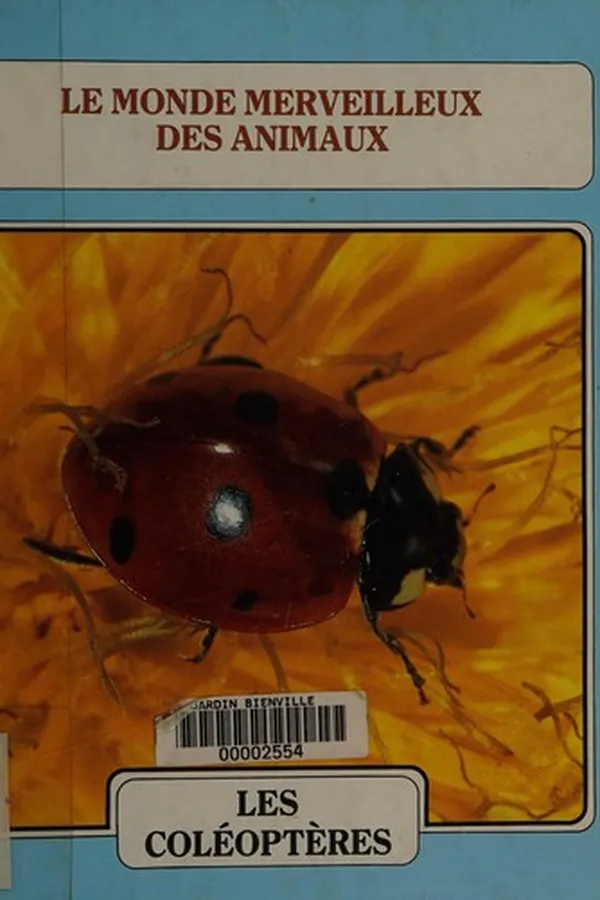 Cover of Les coléoptères