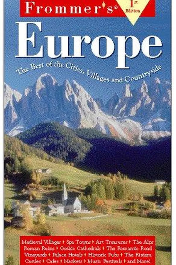 Capa de Frommer's Europe