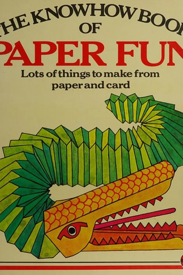 Capa de The KnowHow book of paper fun